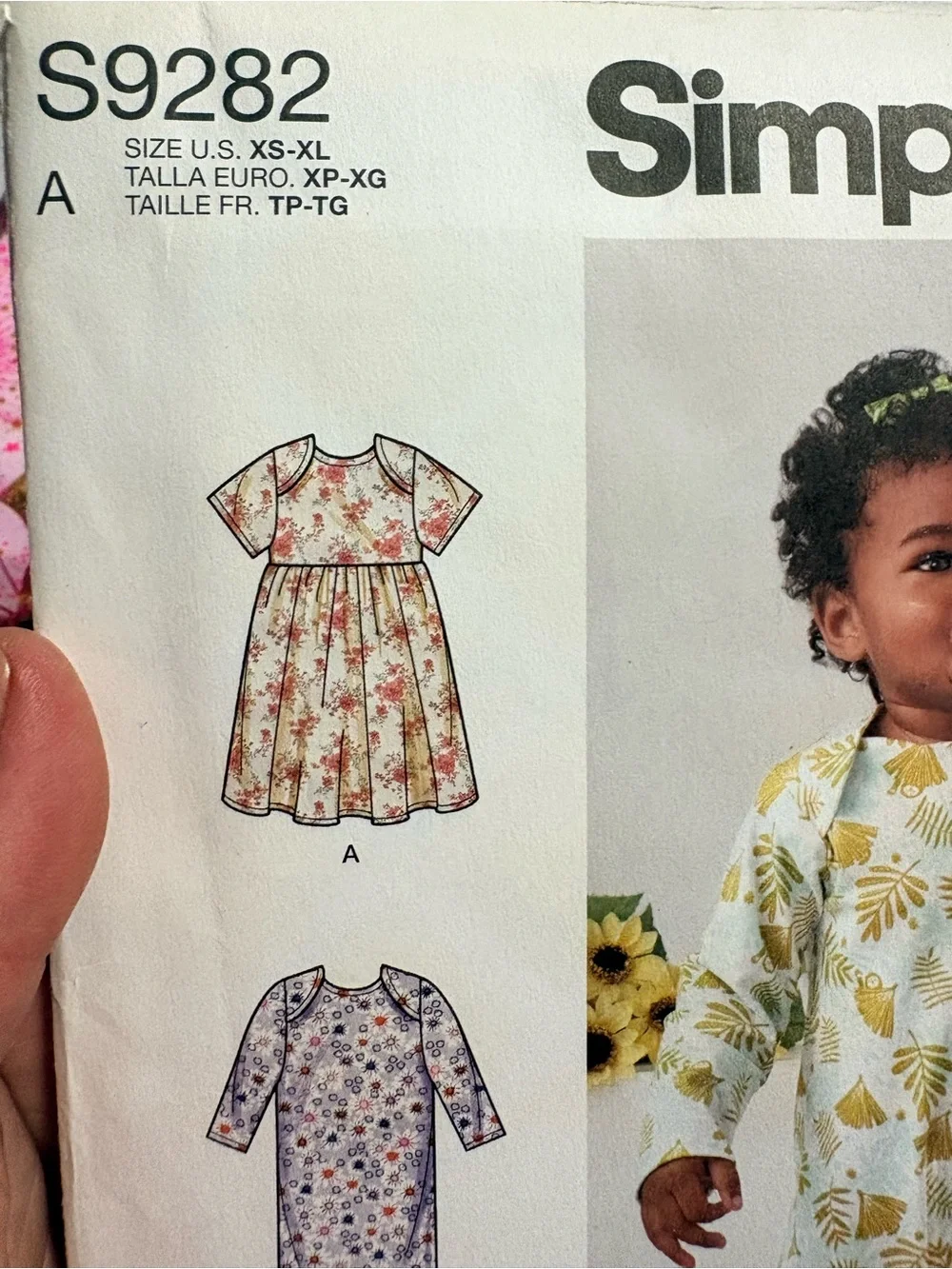BN UNCUT SIMPLICITY 9282 A SEWING PATTERNS TODDLERS BABIES